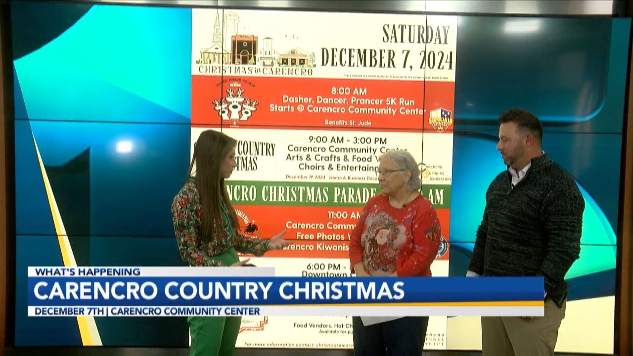 Happening This Weekend: Celebrate the Holidays with Christmas in Carencro